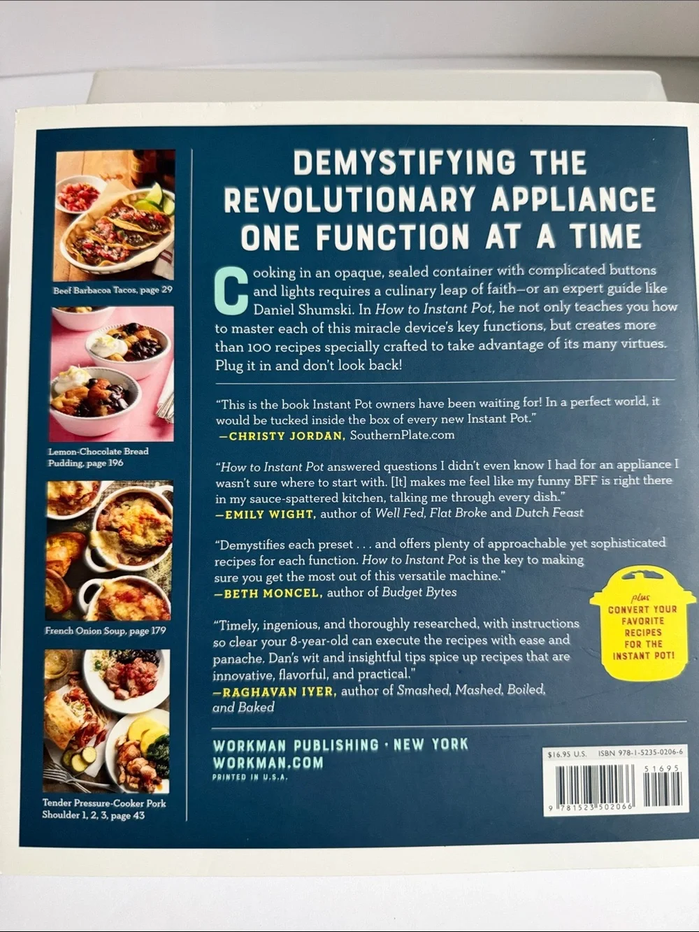 How to Instant Pot Cookbook by - White & Black Cover